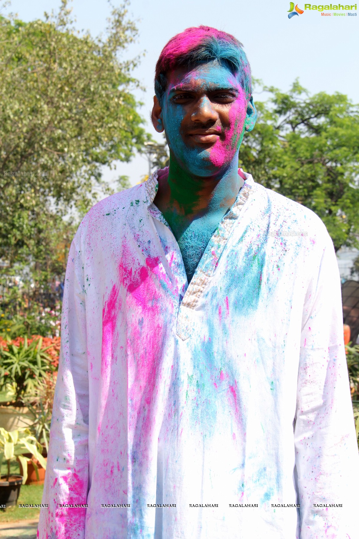 Holi Celebrations 2014 at NTR Gardens, Hyderabad