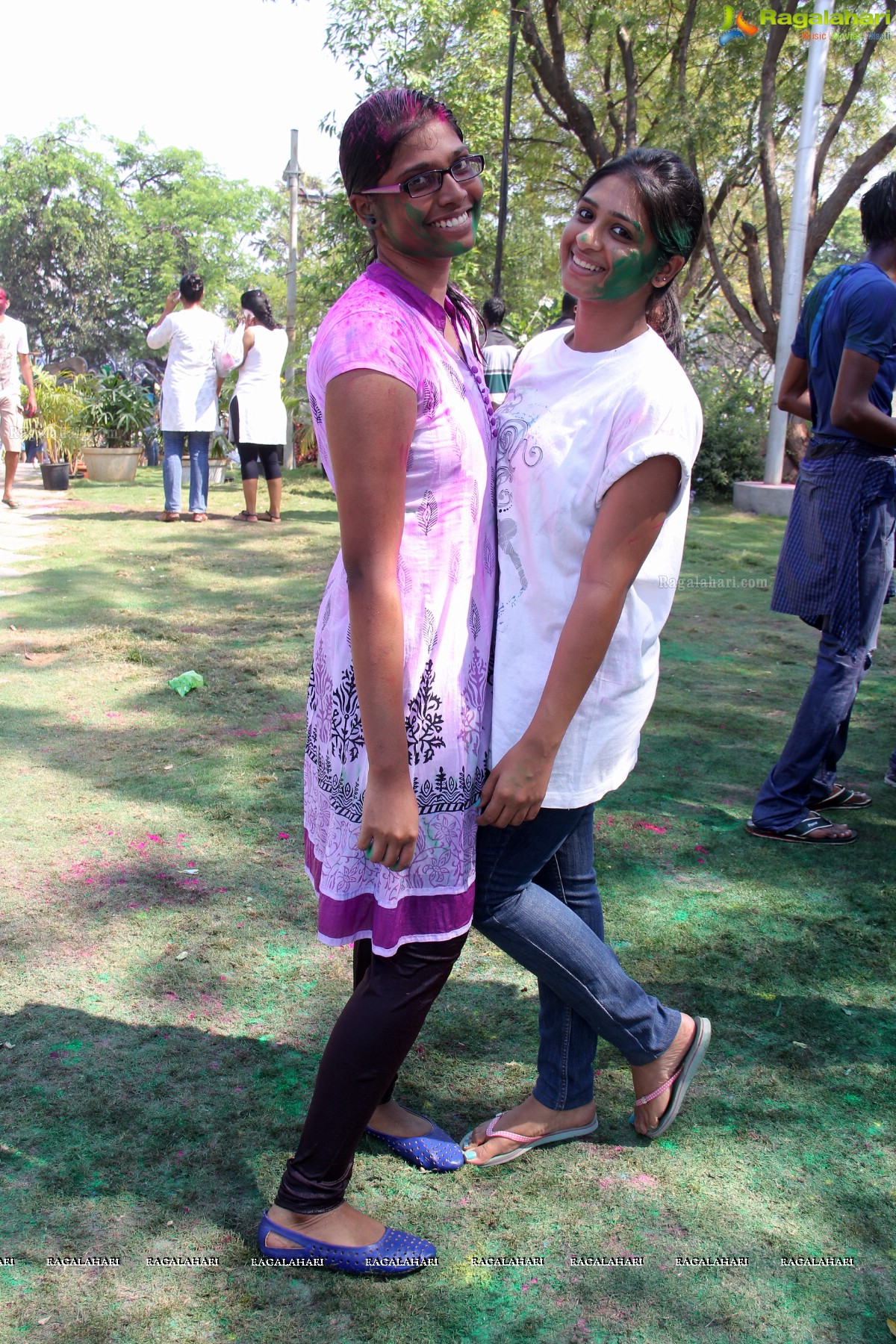 Holi Celebrations 2014 at NTR Gardens, Hyderabad