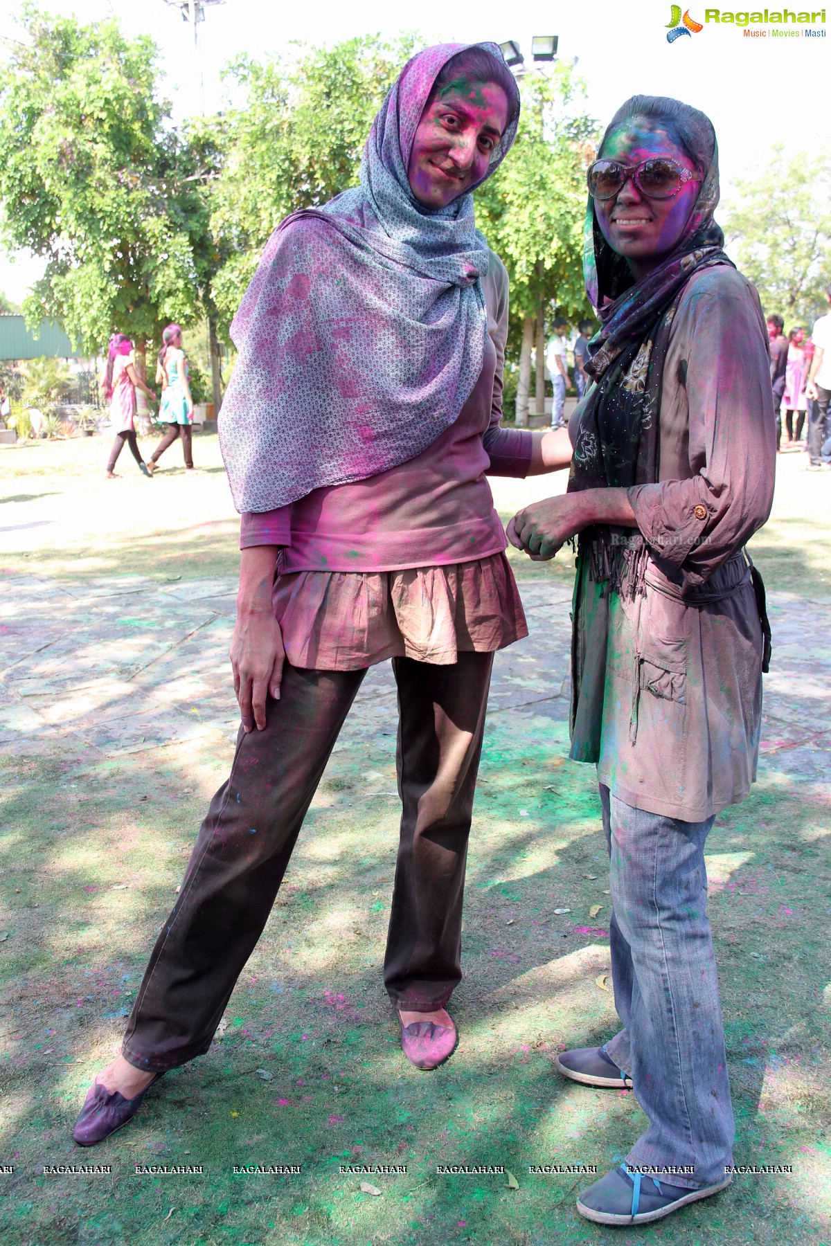 Holi Celebrations 2014 at NTR Gardens, Hyderabad