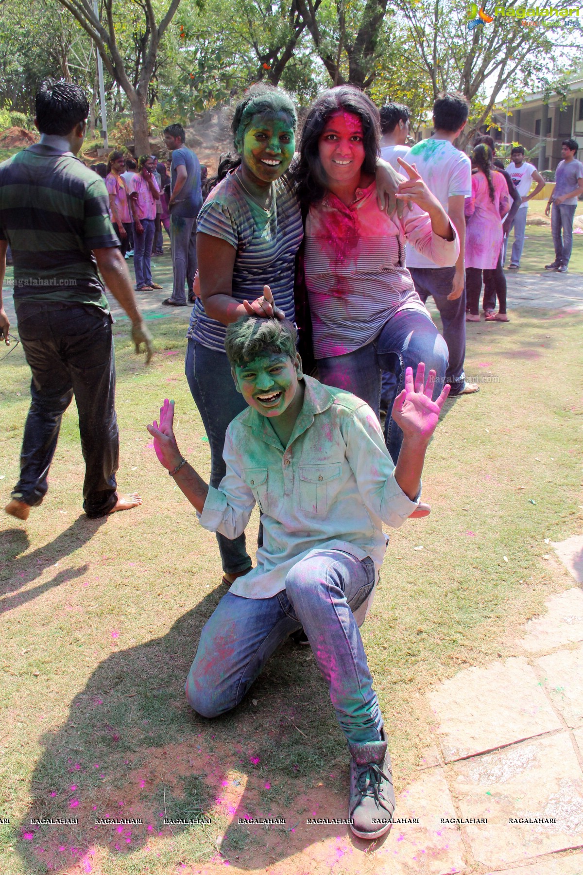 Holi Celebrations 2014 at NTR Gardens, Hyderabad