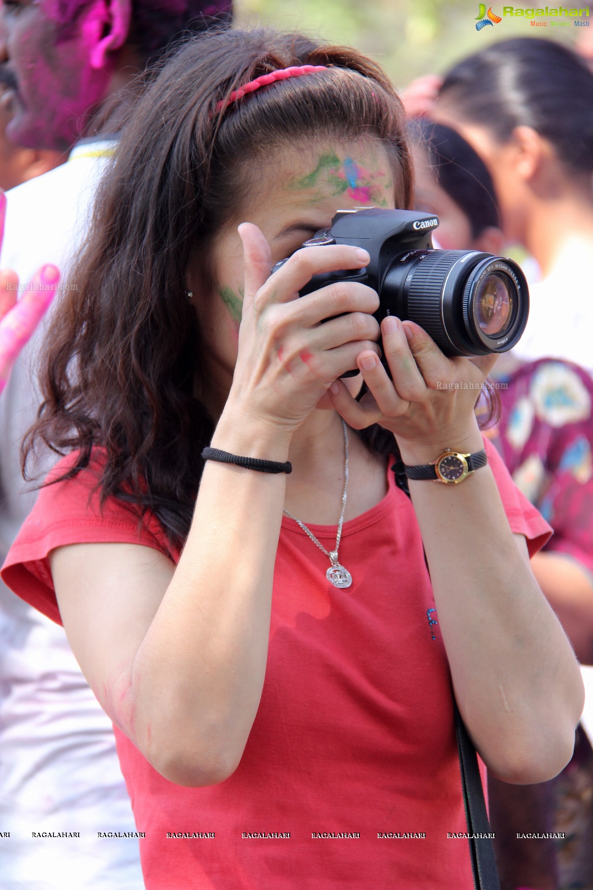 Holi Celebrations 2014 at NTR Gardens, Hyderabad