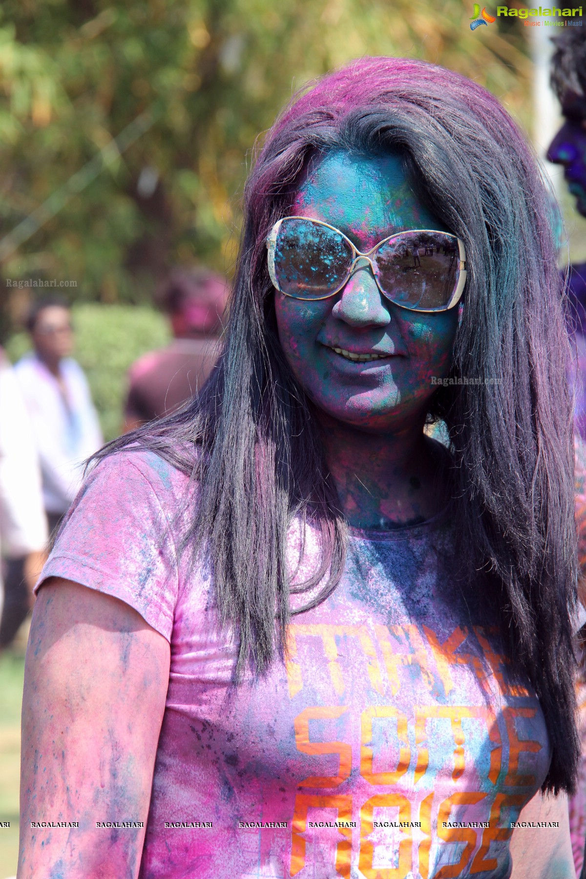 Holi Celebrations 2014 at NTR Gardens, Hyderabad