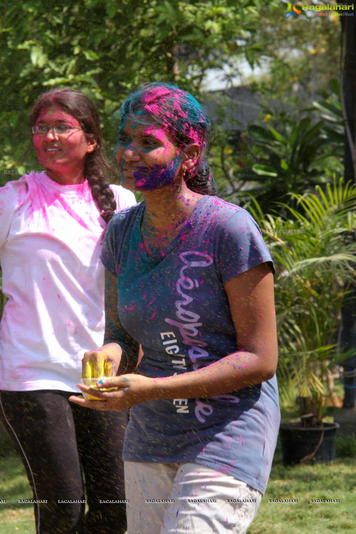 Holi Celebrations 2014 at NTR Gardens, Hyderabad