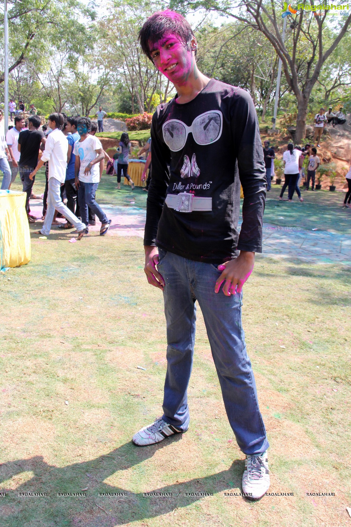 Holi Celebrations 2014 at NTR Gardens, Hyderabad