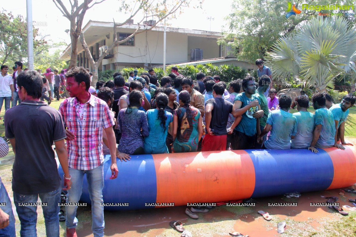 Holi Celebrations 2014 at NTR Gardens, Hyderabad