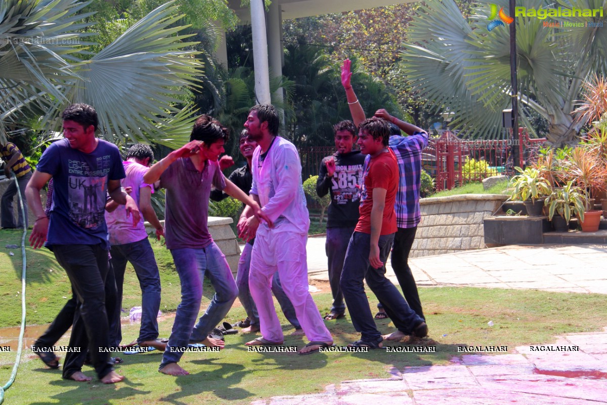 Holi Celebrations 2014 at NTR Gardens, Hyderabad