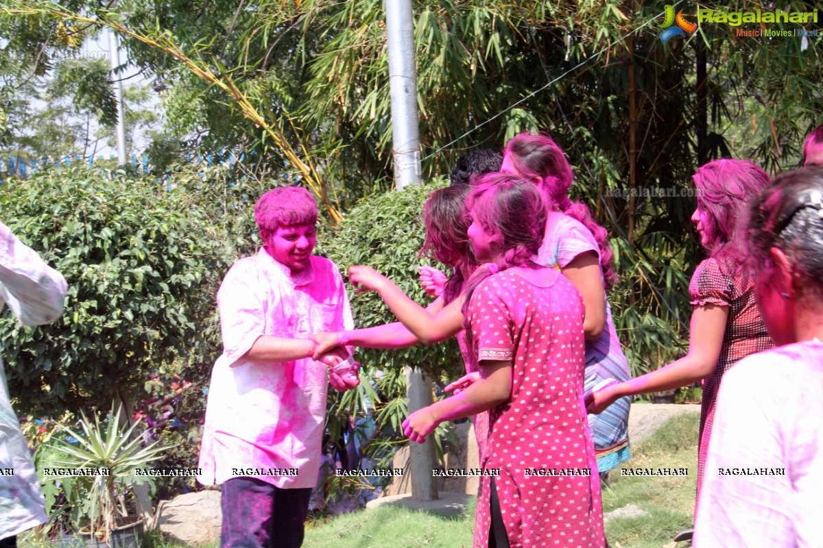 Holi Celebrations 2014 at NTR Gardens, Hyderabad