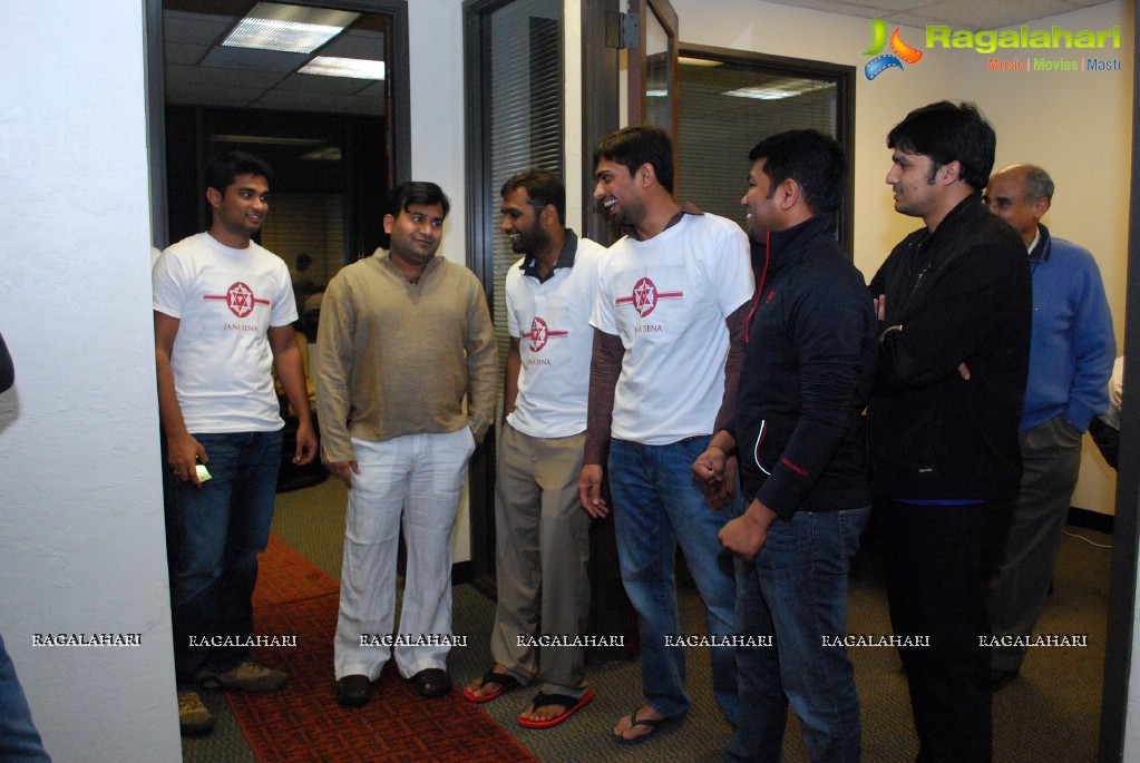 Jana Sena Party Launch Celebrations by Pawan Kalyan Fans in Bay Area, California