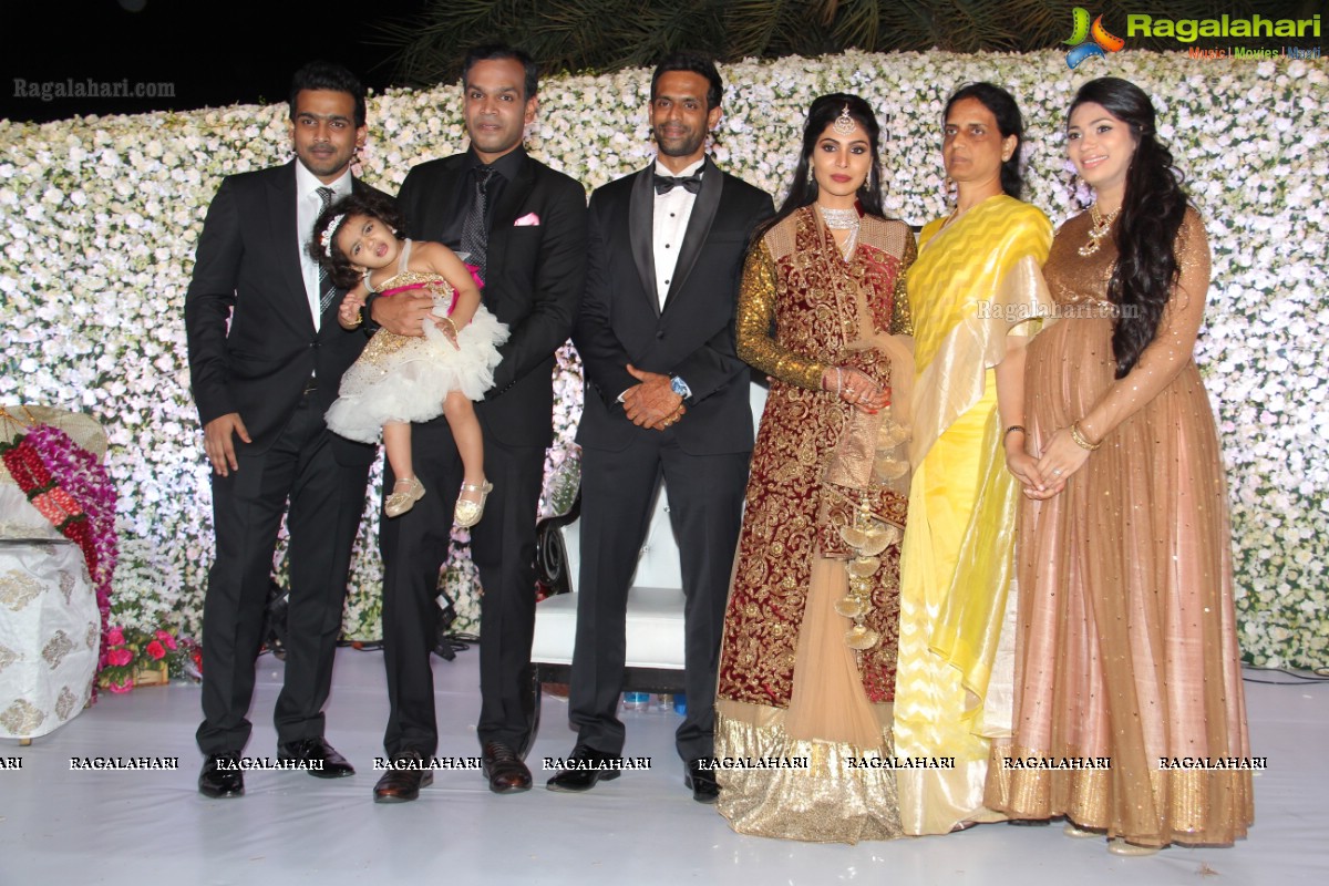 Wedding Reception of Kaushik and Ashvitha