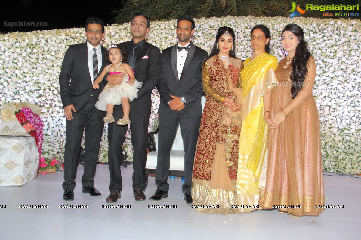 Wedding Reception of Kaushik and Ashvitha