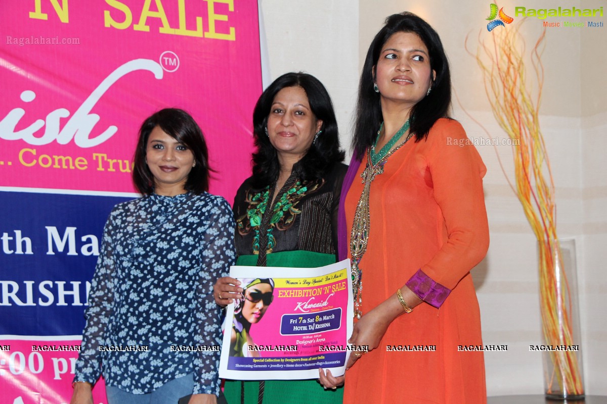 Khwaish Women's Day Special Exhibition Curtain Raiser, Hyderabad