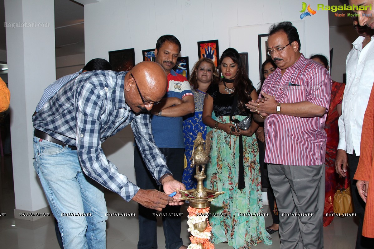 Paanchajanya, Invoking Applause - A Solo Art Exhibition by K.K Tenneti