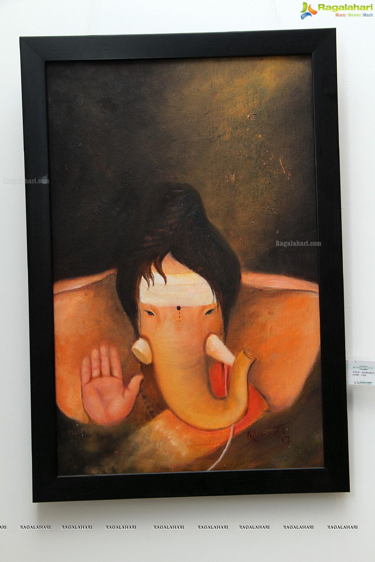 Paanchajanya, Invoking Applause - A Solo Art Exhibition by K.K Tenneti