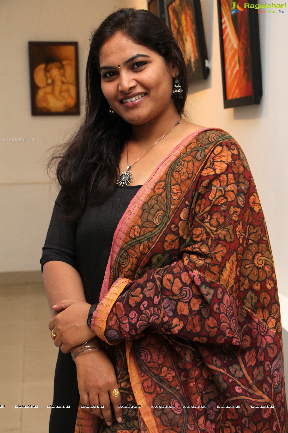 Paanchajanya, Invoking Applause - A Solo Art Exhibition by K.K Tenneti