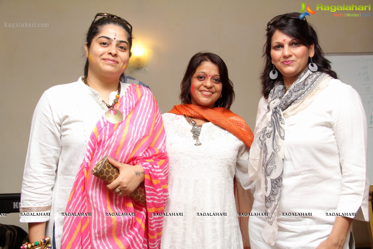 L'Amour Club Pre-Holi Festival 2014 with Musical Antyakshari, Hyderabad