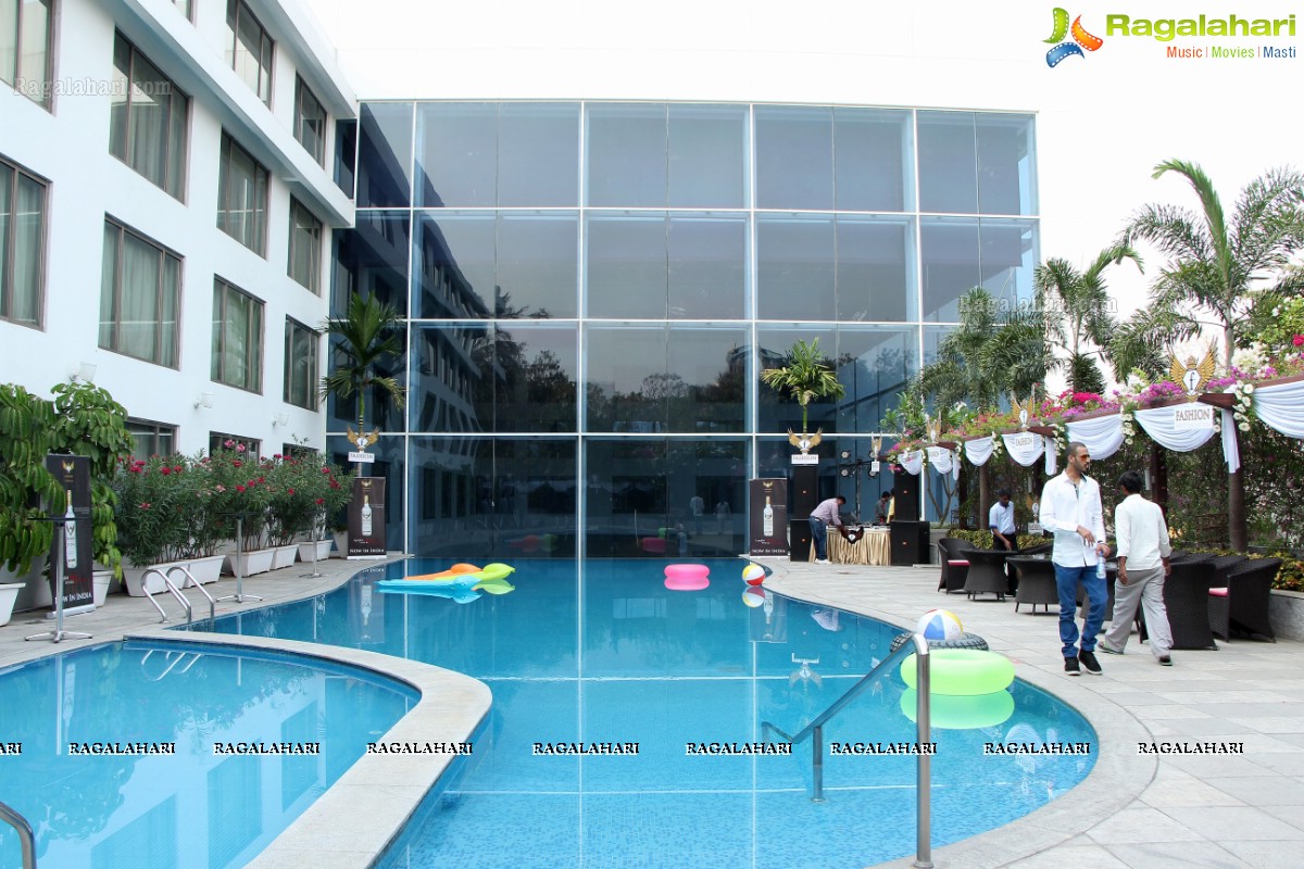 Fashion Pool Party at Radisson Blu Plaza, Hyderabad