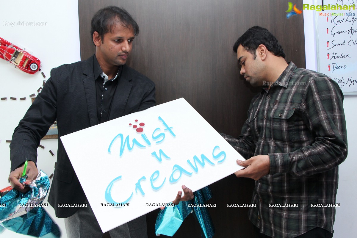 Mist n Creams Ice Cream Parlour Launch, Hyderabad