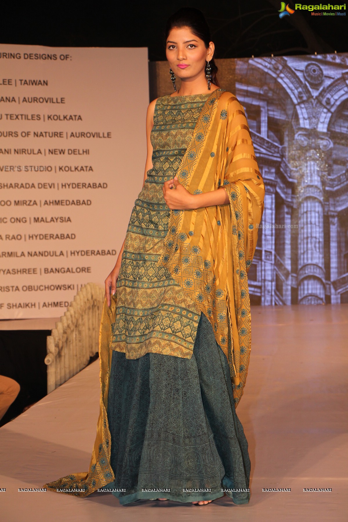 NIMSME 'Nature Dies Fashion Show', Hyderabad