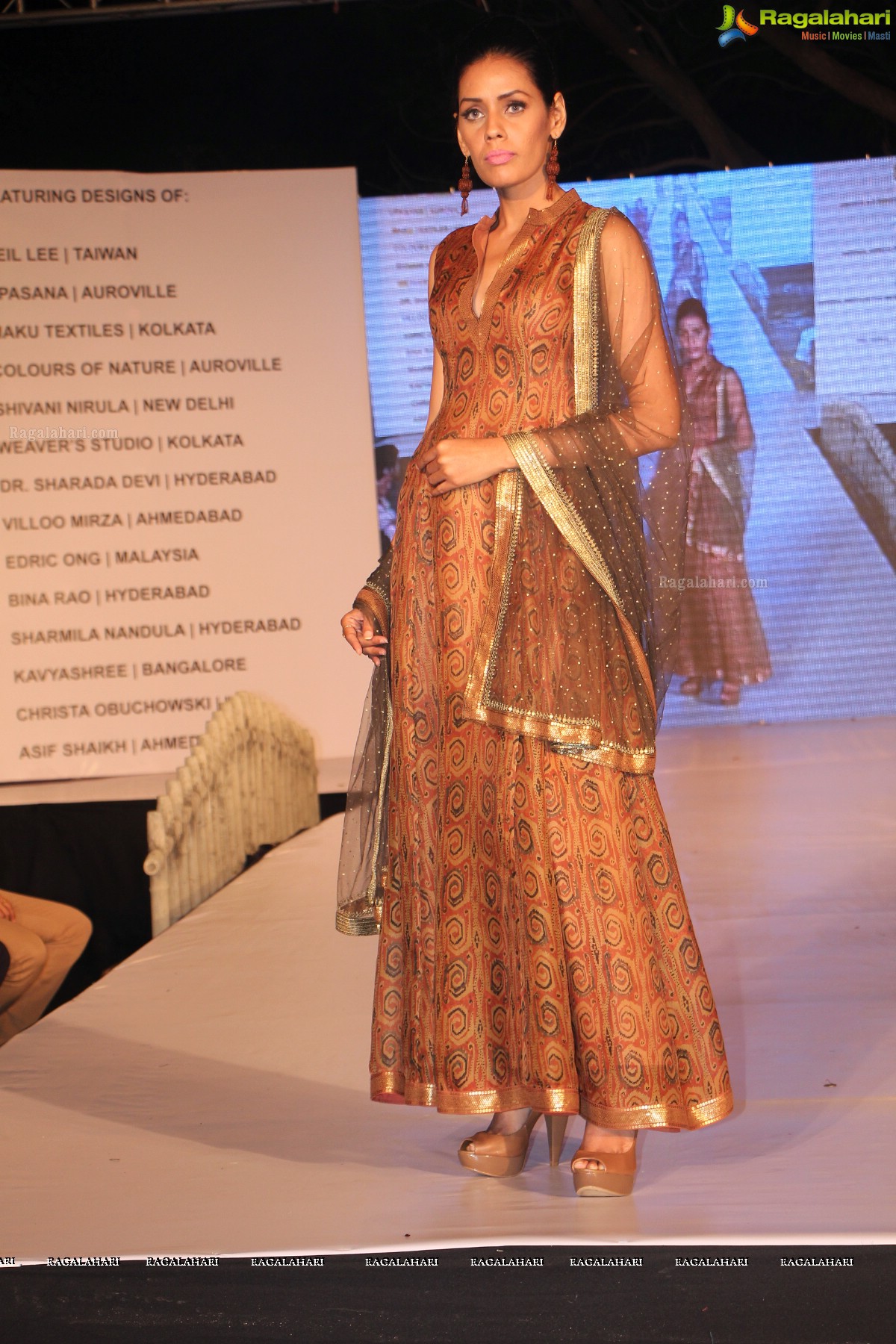 NIMSME 'Nature Dies Fashion Show', Hyderabad