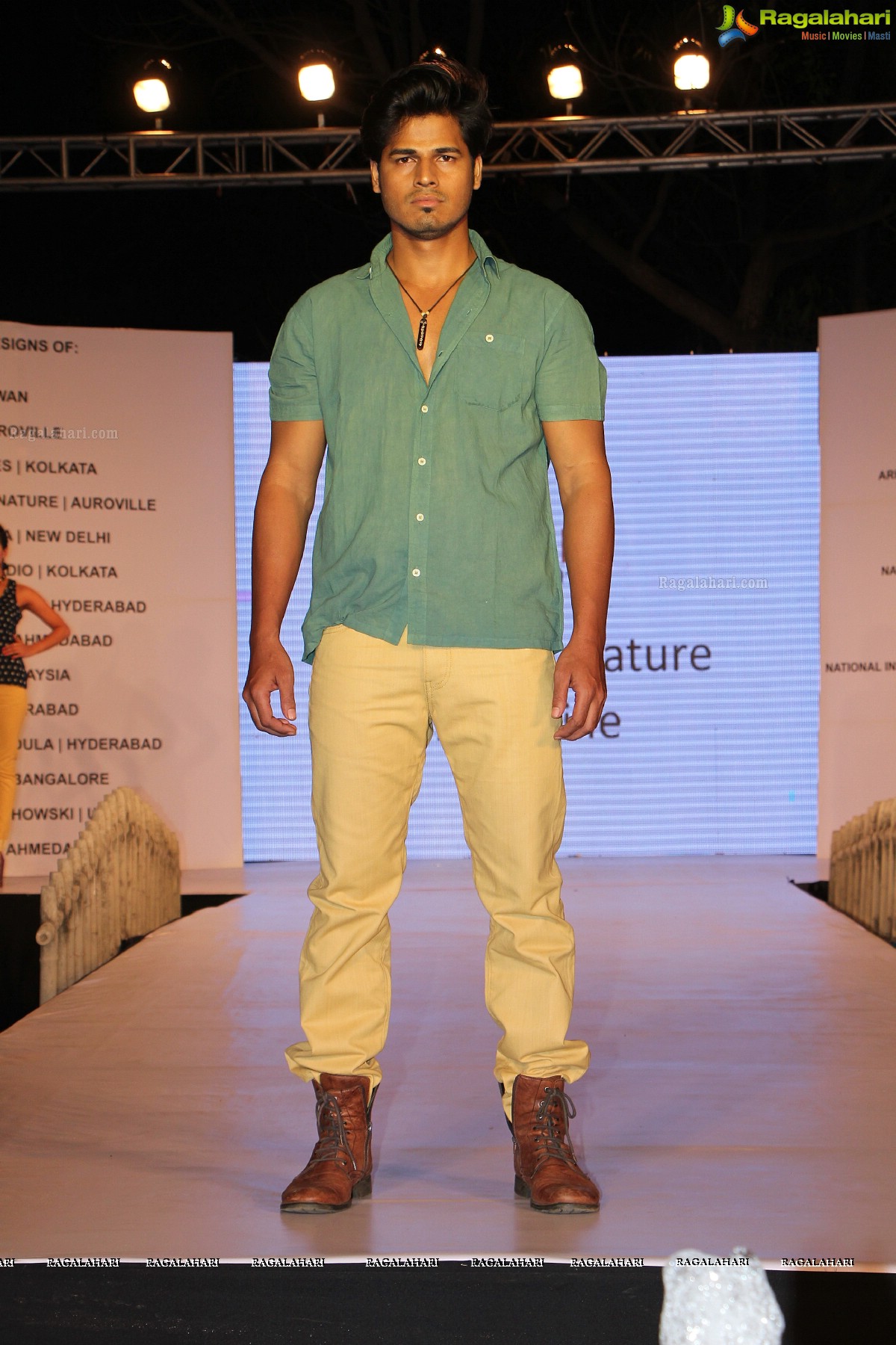 NIMSME 'Nature Dies Fashion Show', Hyderabad