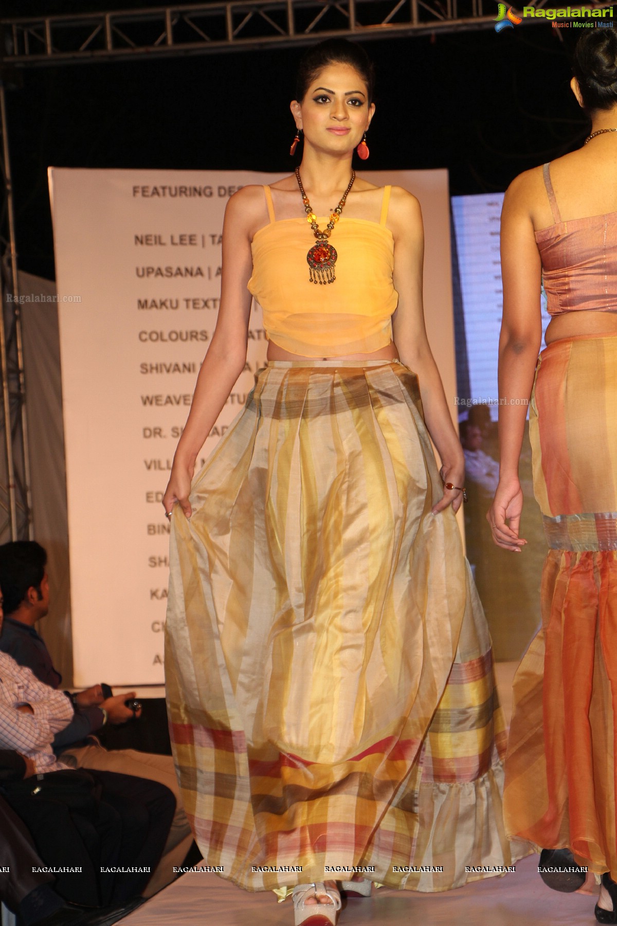 NIMSME 'Nature Dies Fashion Show', Hyderabad