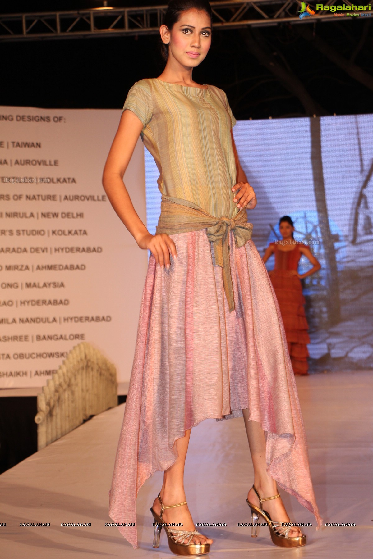 NIMSME 'Nature Dies Fashion Show', Hyderabad