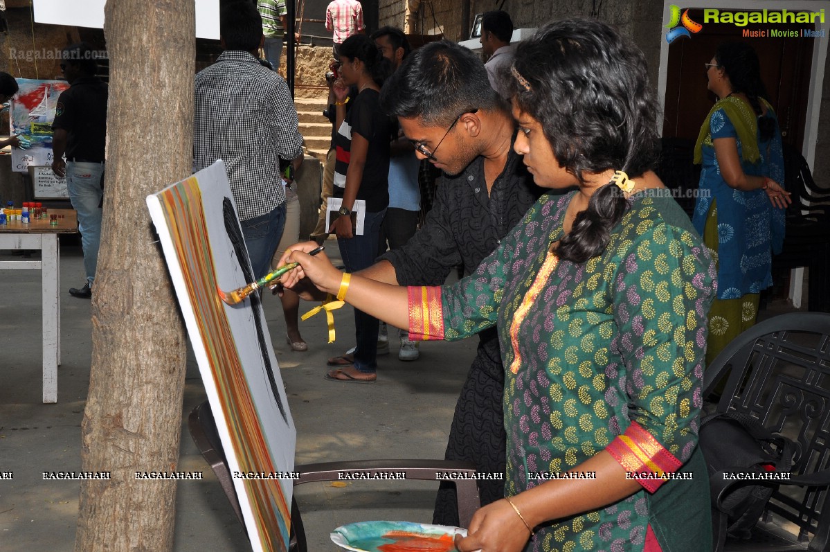 Twin City Theatre And Cultural Festival's Paint Our Festival, Hyderabad