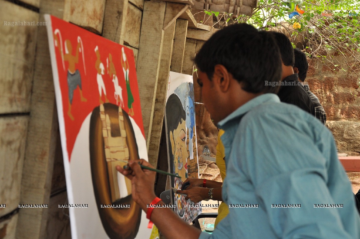 Twin City Theatre And Cultural Festival's Paint Our Festival, Hyderabad