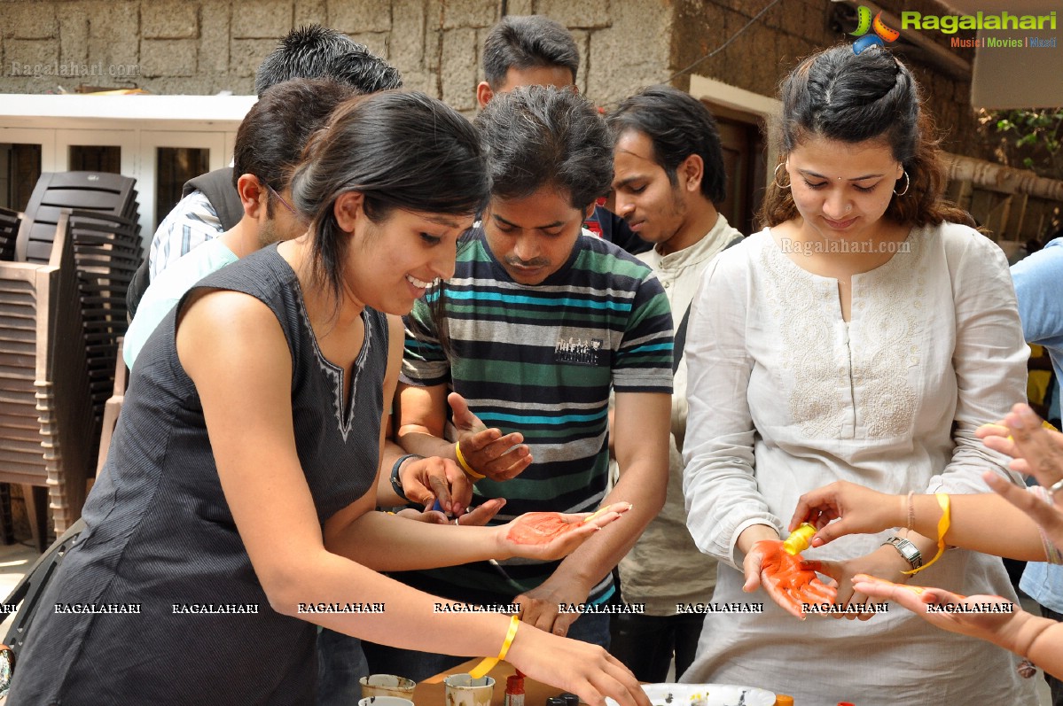 Twin City Theatre And Cultural Festival's Paint Our Festival, Hyderabad