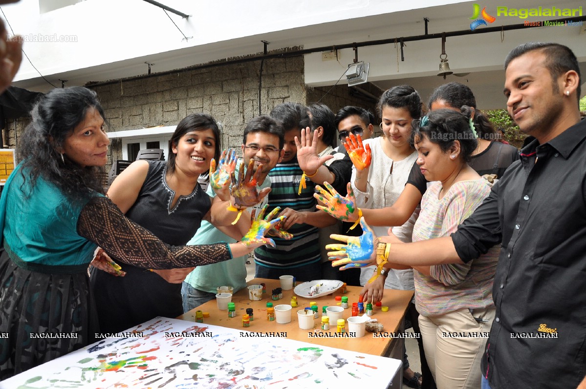 Twin City Theatre And Cultural Festival's Paint Our Festival, Hyderabad