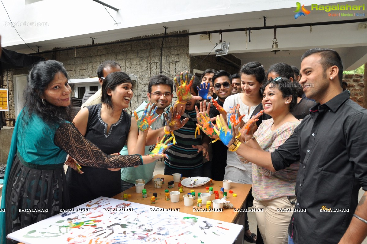 Twin City Theatre And Cultural Festival's Paint Our Festival, Hyderabad