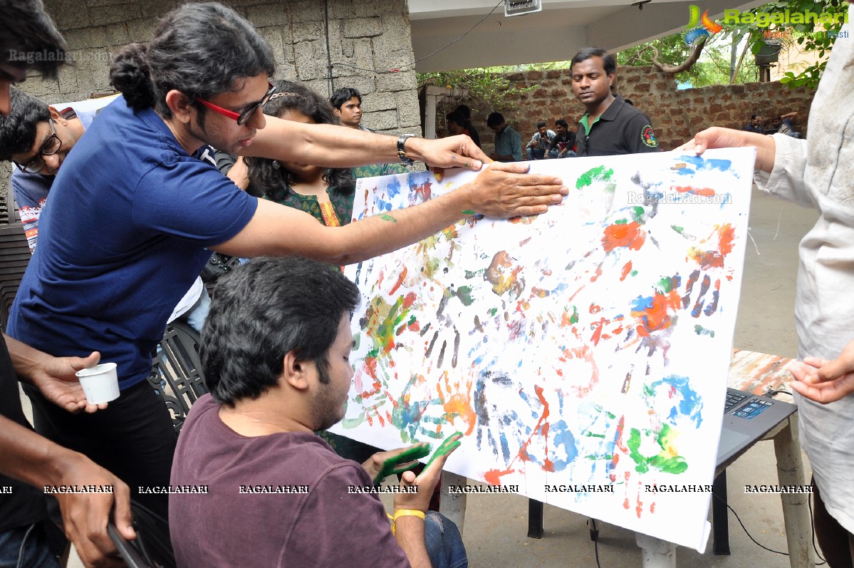 Twin City Theatre And Cultural Festival's Paint Our Festival, Hyderabad