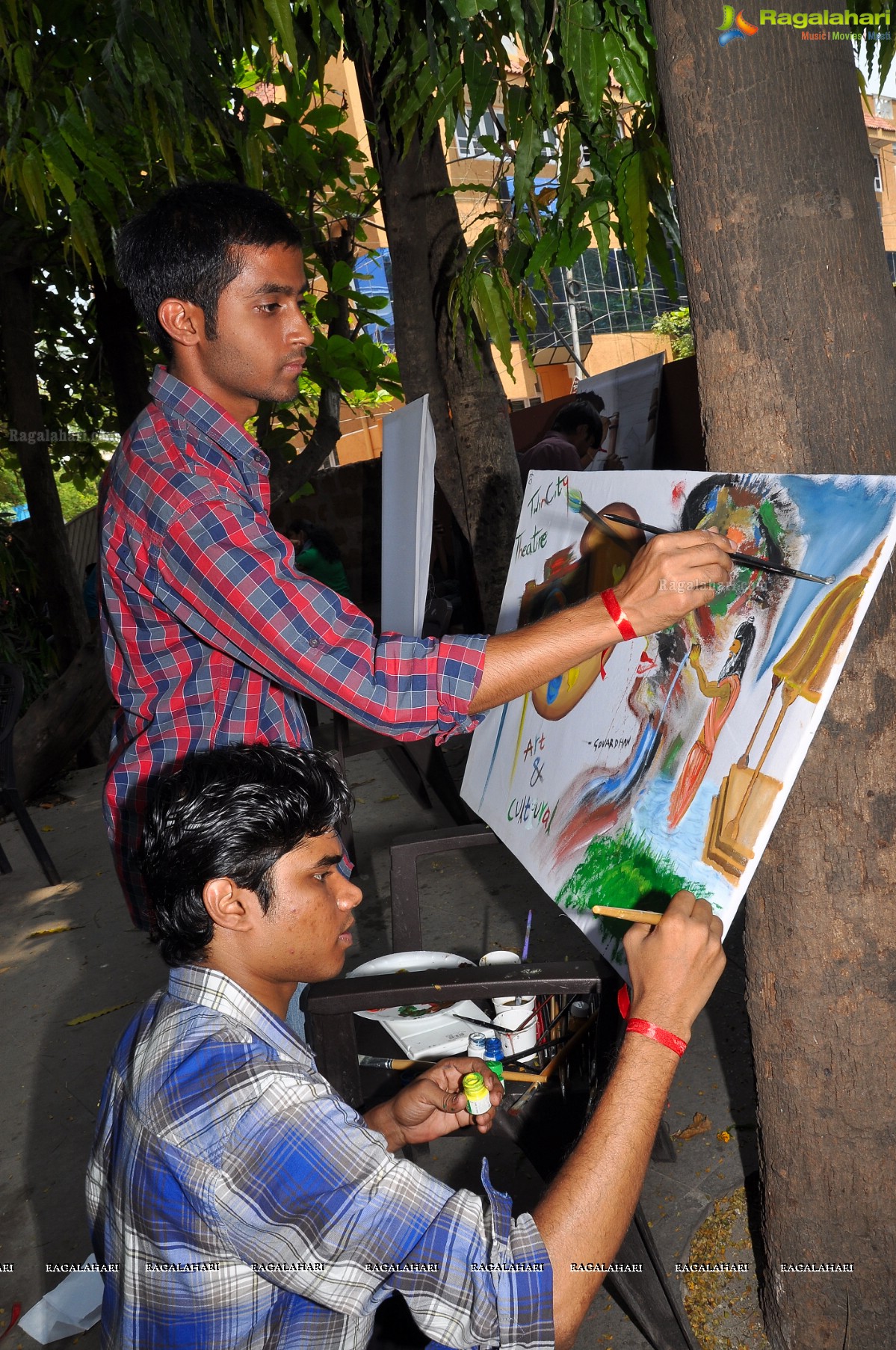 Twin City Theatre And Cultural Festival's Paint Our Festival, Hyderabad