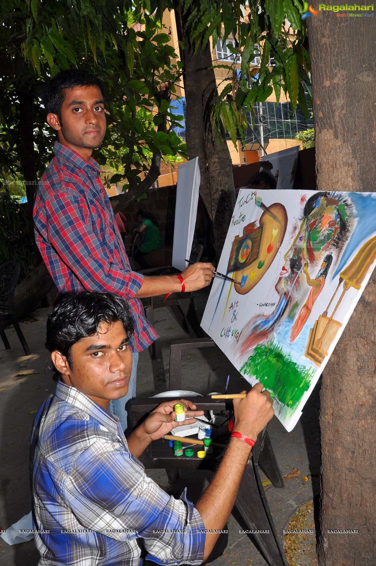 Twin City Theatre And Cultural Festival's Paint Our Festival, Hyderabad
