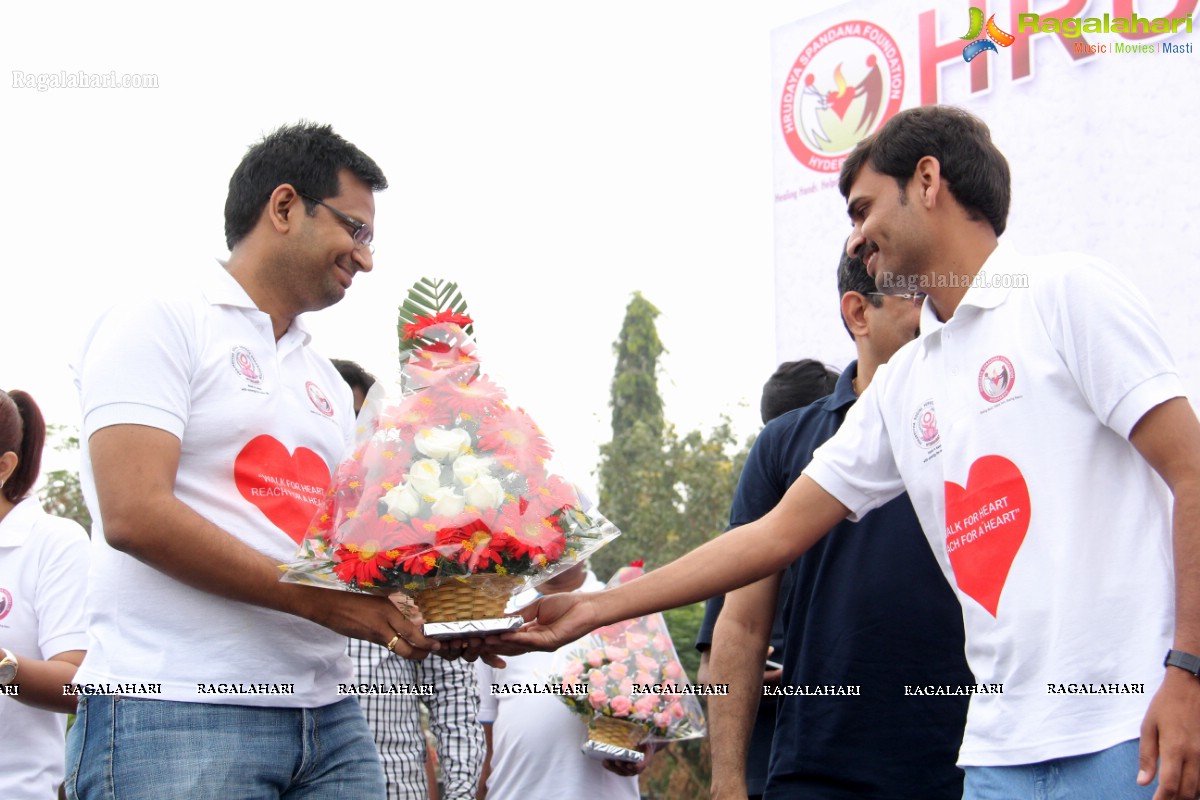 Walk for Heart, Reach for a Heart - Hrudaya Spandana Foundation Walk