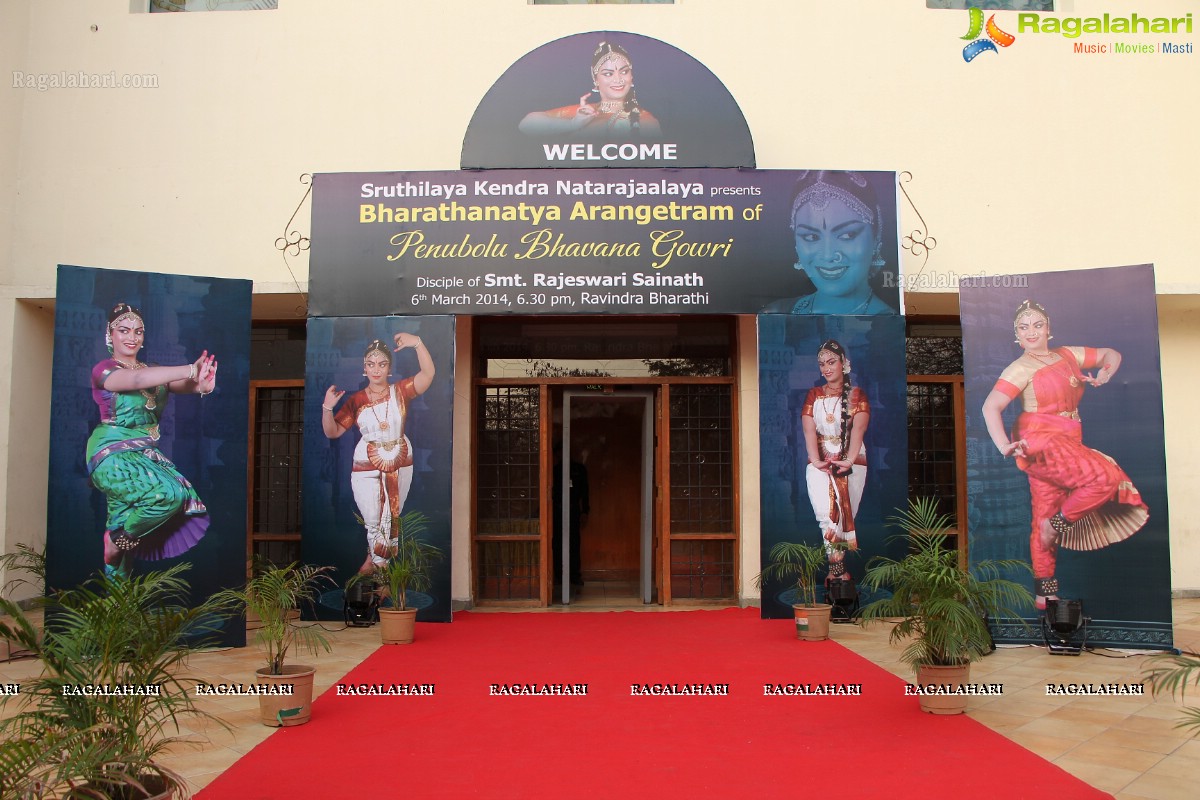 Bharatnatyam Arangetram by Penubolu Bhavana Gowri at Ravindra Bharati, Hyderabad