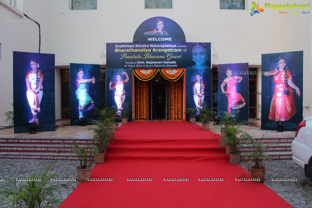 Bharatnatyam Arangetram by Penubolu Bhavana Gowri at Ravindra Bharati, Hyderabad