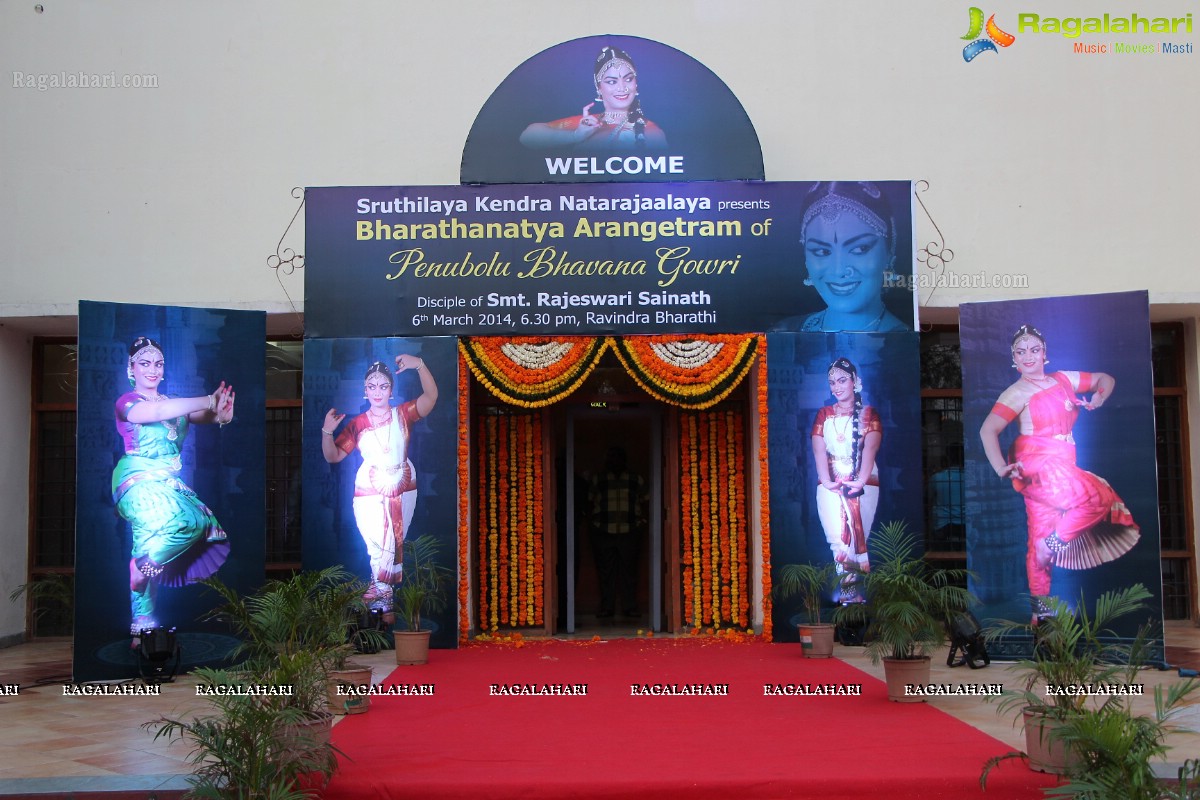 Bharatnatyam Arangetram by Penubolu Bhavana Gowri at Ravindra Bharati, Hyderabad