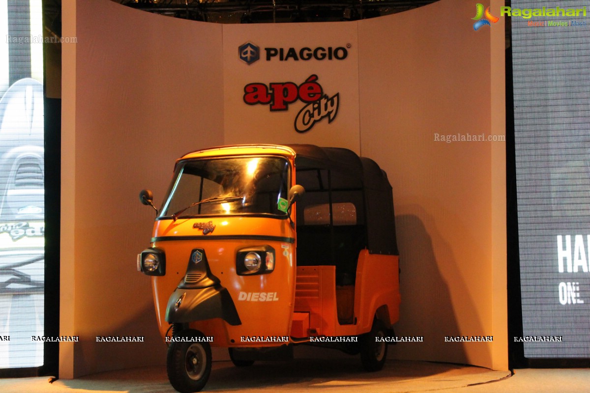 Piaggio launches Ape City Compact Diesel 3 Wheeler in Hyderabad