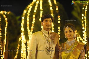 Pruthviraj Reddy-Madhuri Engagement