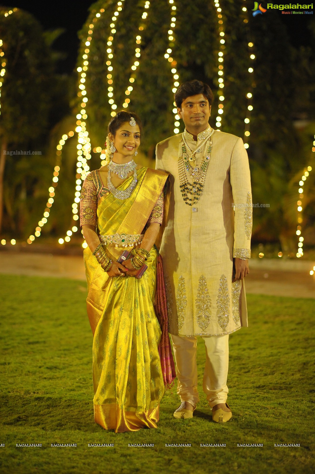 Pruthviraj Reddy-Madhuri Engagement at Fort Grand, Hyderabad