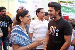 Ram Charan Earth Hour Cycle Ride