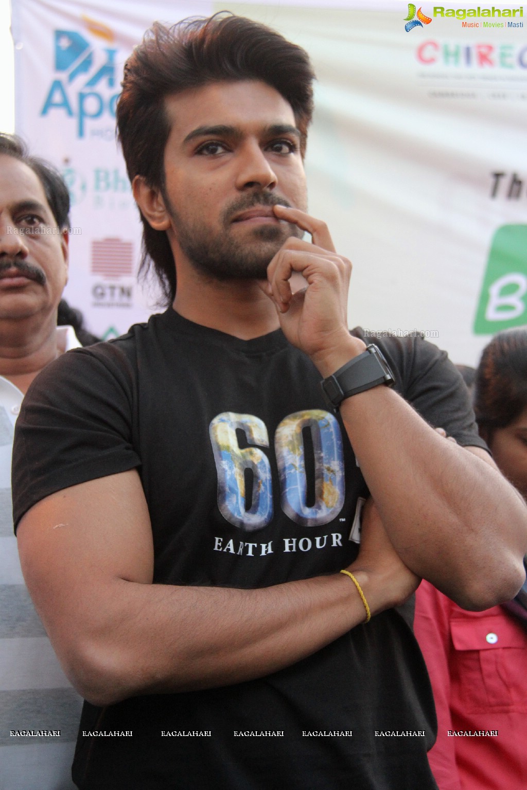 Ram Charan Teja flags off HBC'S 'Eco Friendly Cycle Ride'