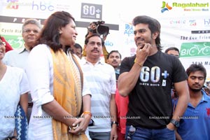 Ram Charan Earth Hour Cycle Ride