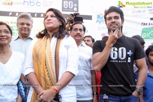 Ram Charan Earth Hour Cycle Ride