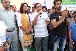 Ram Charan Earth Hour Cycle Ride