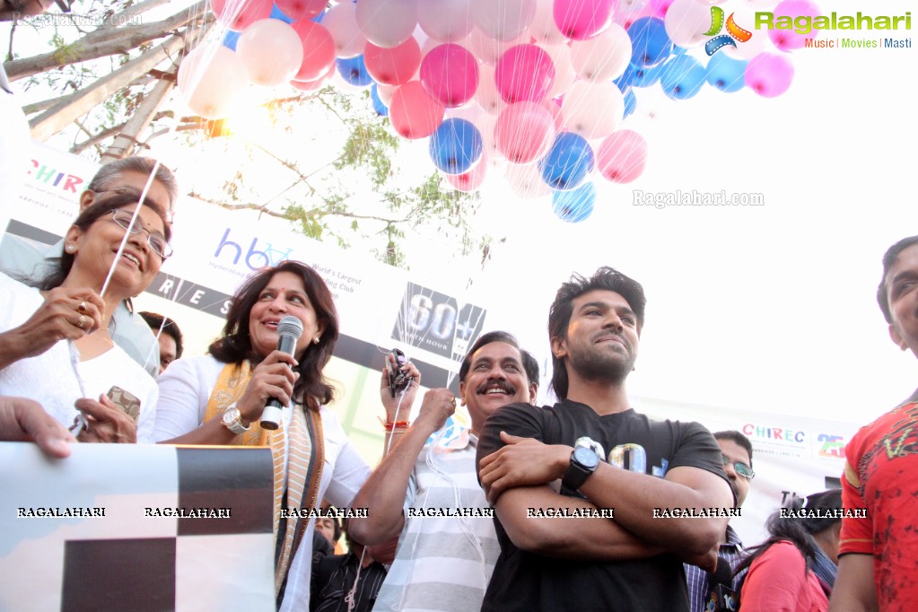 Ram Charan Teja flags off HBC'S 'Eco Friendly Cycle Ride'