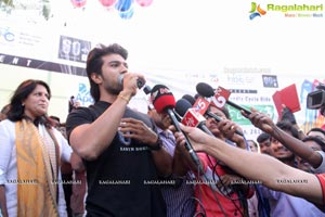 Ram Charan Earth Hour Cycle Ride