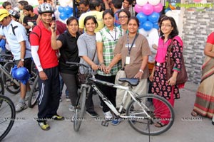 Ram Charan Earth Hour Cycle Ride