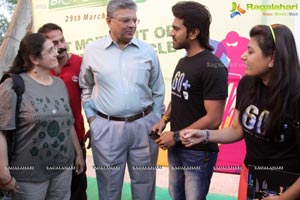 Ram Charan Earth Hour Cycle Ride